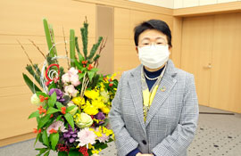 日本看護協会会長 福井トシ子 年始挨拶の時の画像
