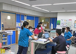 meeting room near the red zone