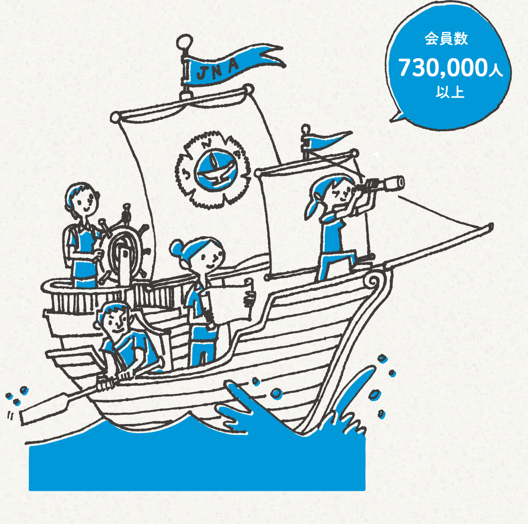 会員数 750,000人以上