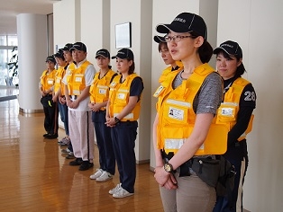 短期入所を利用されているRくんとお母さまと一緒に